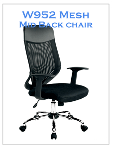 W952 Mesh Chair | Office Chair | LIZO Singapore 9500 Walter
